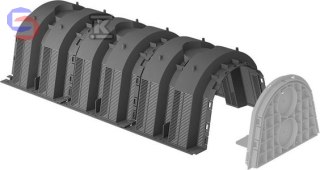 GRAF Tunel Rozsączający ST130L 0.32x0.49x1.19m 4.7kg