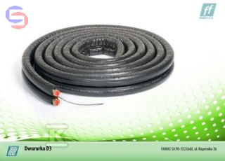 FAMAS Wąż dwururka D3 50m otulina HTS G3/4" stal