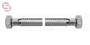 VALVEX VIPER PLUS Wężyk przyłączeniowy GW 3/8" L40 stal nierdzewna