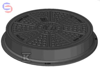 WŁ.ŻEL.DO 600 H150 MALOWANY, KL.D400 KZO