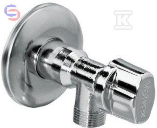 VALVEX EKO Zawór kątowy kulowy 1/2"x3/8" chrom