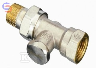 DANFOSS RLV-S 10 Zawór powrotny prosty 3/8" mosiądz niklowany