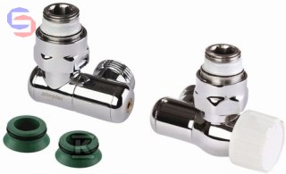 FLAMCO VARIOCON Zestaw termostatyczny chrom GW1/2" M30x1,5