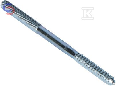 WALRAVEN BIS Śruba dwugwintowa M8x150mm stal ocynk