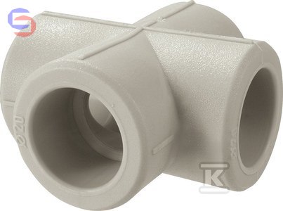 KAN-therm PP FITTINGS Czwórnik 20 mm PP-R