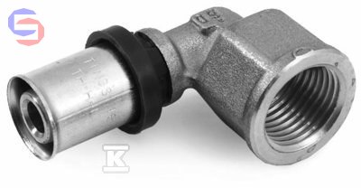 PURMO CLEVERFIT Kolano podłączeniowe 26x3/4" GW