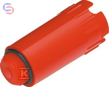 KAN-therm SCA ACCESSORIES Korek do prób szczelności G1/2" PUSH czerwony