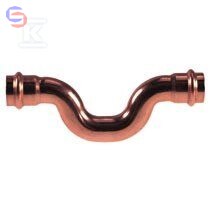 CONEX B PRESS Łącznik obejściowy dwukielichowy 18 CU 0,15m