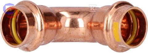 CONEX BPRESS GAS 5000 Łuk dwukielichowy 90° 22mm GAS PRESS