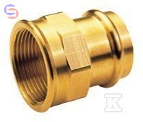 CONEX B PRESS MUFA PRZEJŚCIOWA 28x3/4 mosiądz