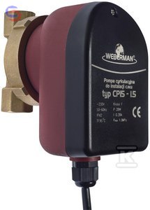 FERRO CP15-1.5 Pompa cyrkulacyjna C.W.U. 1,8kg 150x140x170mm