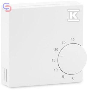 SALUS RT10 Regulator temperatury dobowy przewodowy 230V biały