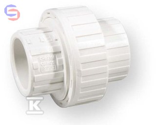 NIBCO Śrubunek KW/KW PVC-U 3/4" 0,07x0,05x0,05m 0,078kg
