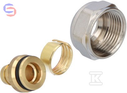 KAN-therm PUSH Śrubunek przyłączny 16x2 G3/4" mosiężny