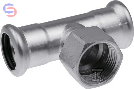 KAN-therm INOX FITTINGS Trójnik 54x1"x54mm GW Stal nierdzewna