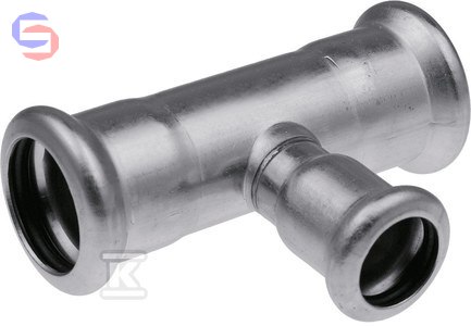 KAN-therm INOX FITTINGS Trójnik redukcyjny 76.1x35x76.1 mm stal nierdzewna