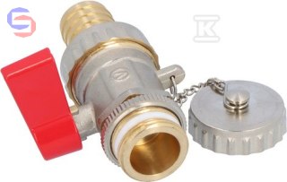 VALVEX OMNI Zawór kulowy spustowy G3/4 niklowany 0,27kg