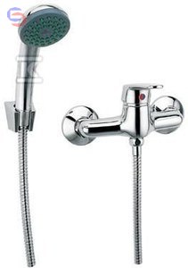 FERRO SMILE Bateria natryskowa ścienna chrom 0.15x0.11x0.21m