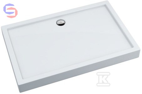 SCHEDPOL Competia Brodzik prostokątny 90x120x14 cm akrylowy