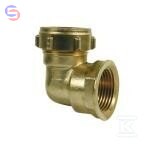 CONEX COMPRESSION Kolano 15x1/2 mosiężne zaciskowe