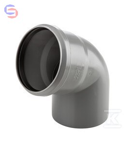 Wavin Kolano HT 40x40/67 Popiel Sanitarny 0,042kg