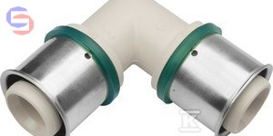 KAN-therm ultraPRESS Kolano PPSU 63x63 mm 90° z pierścieniem zapras Press