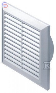 AWENTA SERIA CLASSIC Kratka wentylacyjna 14x14 cm TUS FI100 W