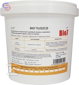 PREPARAT BIO7 TŁUSZCZE EKSPLOATACJA 1KG GRAF