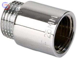 ONNLINE Przedłużka 1/2" L-10 chrom mosiężna 58mm