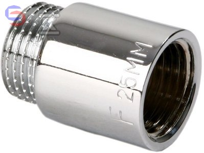 ONNLINE Przedłużka 1/2" L-10 chrom mosiężna 58mm