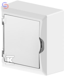 ONNLINE Rozdzielnica natynkowa 1x6 modułowa biała IP40 2501-10