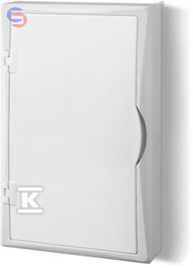 ONNLINE ONNLINE Rozdzielnica natynkowa 3x12 modułowa biała IP40 0.12x0.38x0.59m