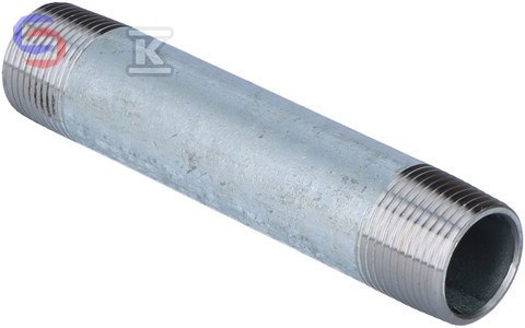 GELDBACH Sztucer ocynk gwint dwustronny 3/4" L=120mm stal