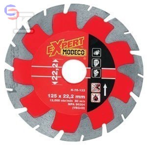 MODECO EXPERT Tarcza diamentowa segmentowa 230 mm 0,73 kg