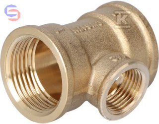 FERRO ONNLINE Trójnik redukcyjny mosiężny 1"x1/2"x1" T09Z