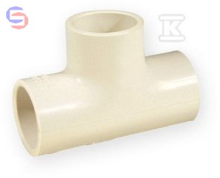 NIBCO TRÓJNIK RÓWNOPRZEL KW/KW/KW 6/4" PVC-C 0,144kg