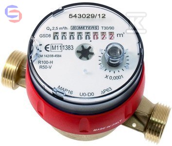 BMETERS GSD8-RFM Wodomierz DN15 Q3=2,5 R160/R50 CW