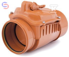 KARMAT Zasuwa burzowa PP DN160 1-klapowa Typ1