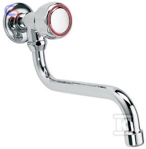 FERRO Z39 Zawór umywalkowy ścienny chrom 0,62kg