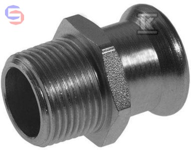 KAN-therm STEEL FITTINGS SPRINKLER Złączka GZ 22xR3/4 stal węglowa