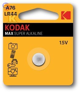 KODAK Bateria Alkaliczna ULTRA A76/LR44 1.5V (1 sztuka)