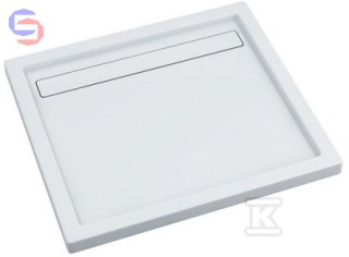 SCHEDPOL CAMPARO Brodzik kompozytowy kwadratowy 90x90x75 mm 17,3 kg