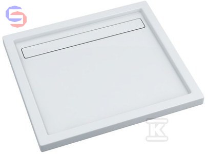 SCHEDPOL CAMPARO Brodzik kompozytowy kwadratowy 90x90x75 mm 17,3 kg