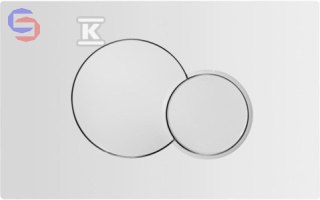 Geberit Eclipse 2 Przycisk spłukujący biały 150x60x240mm