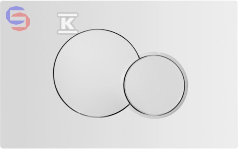 Geberit Eclipse 2 Przycisk spłukujący biały 150x60x240mm