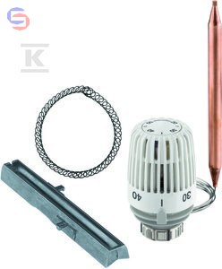 IMI HEIMEIER K Głowica termostatyczna 20-50°C 2m czujnik biała