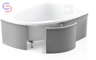 SCHEDPOL Nośnik elastyczny wanien półokrągłych 240x58x93cm 3.65kg