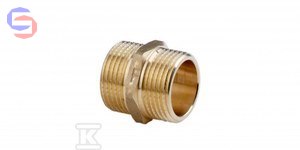 FERRO Nypel mosiężny 2" żółty N08Z 0,234kg