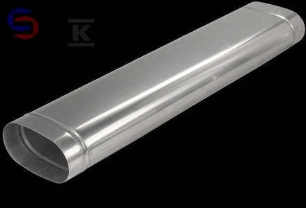 KRZYS-POL SJO0,8 Rura kominowa owalna 120x220x1000mm 0,8mm