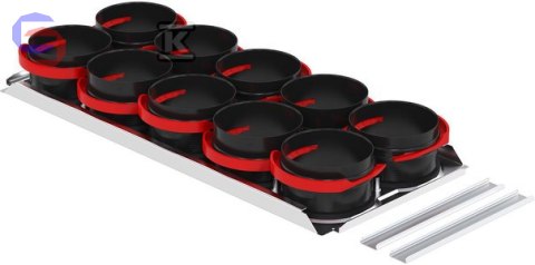 ZEHNDER INFLOOR-OKRĄGŁY Płyta montażowa CW-M 520 10X90/P 0.07x0.24x0.6m 1.95kg